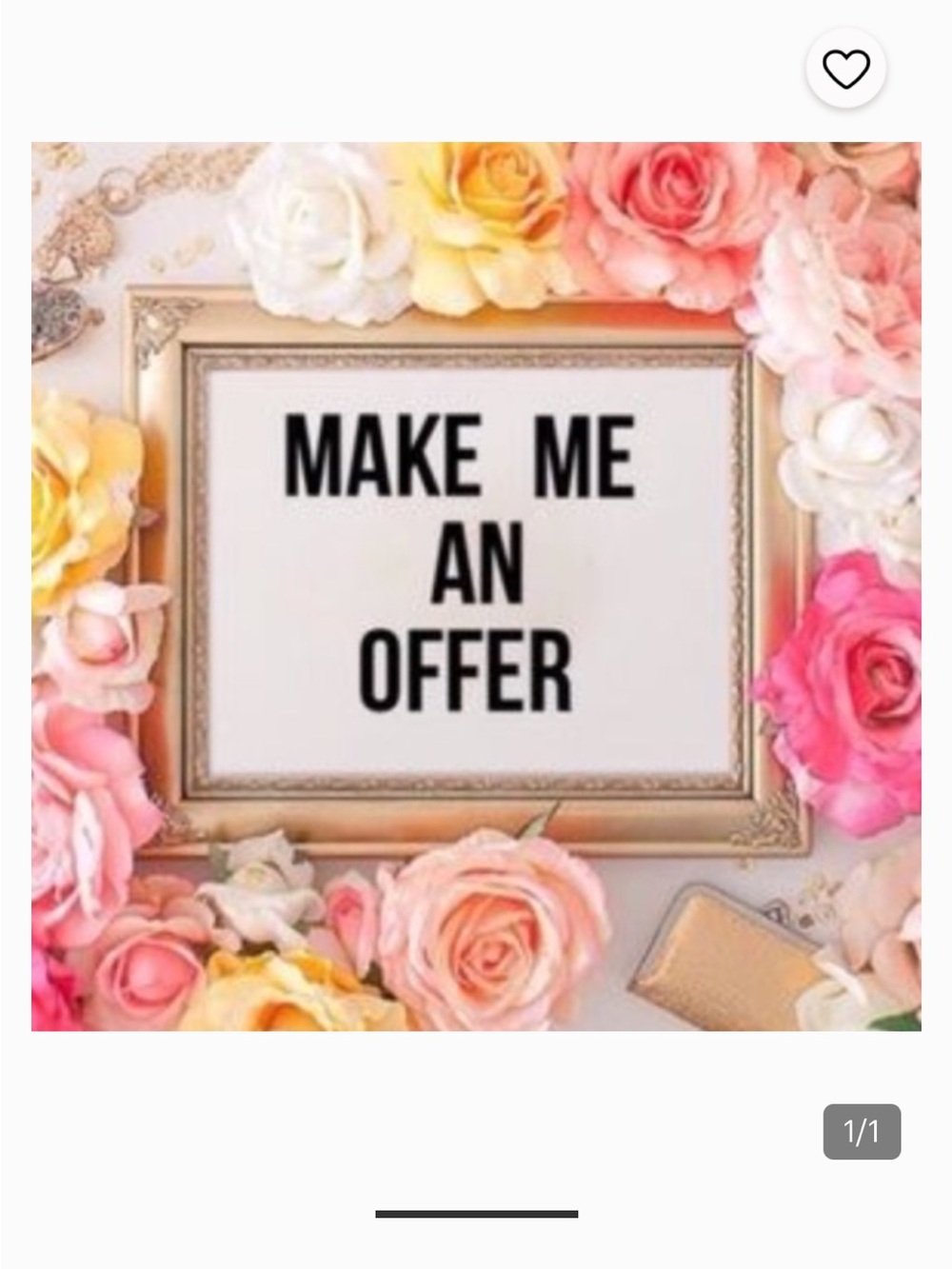 See Something You Like, Don’t Be Shy, Make Me An Offer 😊